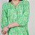 Vestido Zara Verde Claro Estampa Longo - Imagem 5