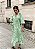 Vestido Zara Verde Claro Estampa Longo - Imagem 12