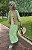 Vestido Zara Verde Claro Estampa Longo - Imagem 15