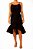 Vestido Midi Ateen Crepe de Seda Babado - Imagem 1