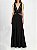 Vestido BCBG Maxazria Preto e Bege Seda Renda - Imagem 3