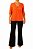 Blusa Animale Laranja Camurça - Imagem 1
