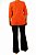 Blusa Animale Laranja Camurça - Imagem 2