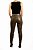 Calça Zara Verde Musgo Poliuretano - Imagem 3