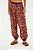 Calça Aladim Farm Vinho Estampada Modelo Haras - Imagem 1
