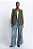 Blazer Zara Verde de Linho - Imagem 1