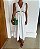 Vestido Longo Zara Branco Detalhes - Imagem 8
