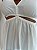 Vestido Longo Zara Branco Detalhes - Imagem 6