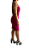 Vestido Bhava Rosa Pink Bandagem Alça - Imagem 3