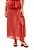 Conjunto Vix Saia + Blusa Vermelho Laranja Modelo Erika - Imagem 2