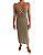 Vestido Zara Verde Pistache Decotes - Imagem 3