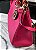 Bolsa Dior Diorissomo Rosa Pink por fora e Coral por dentro - Imagem 6