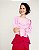 Camisa Zara Rosa Claro Babados - Imagem 2