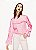 Camisa Zara Rosa Claro Babados - Imagem 6