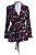 Blusa Mixed Modelo Kimono Seda Estampa Love Amour - Imagem 4