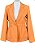Blazer Animale Laranja Elástico Cintura - Imagem 4