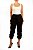Calça Zara Jogging Tweed Preto e Branco - Imagem 1