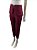 Calça Lilly Sarti Vinho com Peplum - Imagem 3