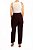 Calça Massimo Dutti Beringela com Cinto - Imagem 2