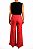Calça NK Pantalona Vermelho Bordô - Imagem 2