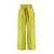 Calça NV Couro Amarela Pantalona - Imagem 6