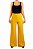 Calça Zara Pantalona Amarela - Imagem 5