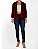 Blazer Cris Barros Vinho de Veludo - Imagem 2
