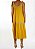 Vestido Longo Missinclof Amarelo Detalhe Azul - Imagem 3