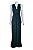 Vestido Longo Ateen Brilho Lurex - Imagem 1