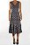 Vestido Le Lis Blanc Preto Bordado Branco - Imagem 1