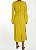 Vestido Midi Animale Mangas Compridas Amarelo - Imagem 10