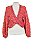 Cropped NV Vermelho Goiaba Tricot - Imagem 3