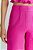Calça NV Pantalona Modelo Ayana Rosa Pink Linho - Imagem 1