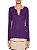 Blusa Animale Roxa Raglan - Imagem 2