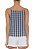 Blusa Mixed Preto e Branco e Branco Xadrez - Imagem 2