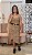 Vestido Ateen Seda Estampa Onça - Imagem 2