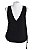 Blusa Regata Cris Barros Preta - Imagem 1