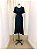 Conjunto Mixed Saia Midi + Blusa Verde Musgo Veludo - Imagem 2