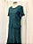 Conjunto Mixed Saia Midi + Blusa Verde Musgo Veludo - Imagem 3