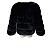 Casaco Bhava Preto Fur - Imagem 2