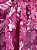 Vestido/Saída de Praia Longa Adriana Degreas Seda Rosa Floral - Imagem 2