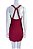 Vestido Cris Barros Vinho Crepe - Imagem 3