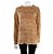 Blusa Mixed Nude de Veludo - Imagem 1