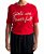 Blusa Eva Girls are Powerful Vermelha - Imagem 1