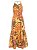 Vestido Longo Farm Amarelo Estampado - Imagem 7