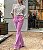 Calça Mixed Rosa Bebê Veludo Canelado - Imagem 1