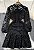 Vestido Bhava Renda Preto - Imagem 1