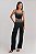 Cropped NV Modelo Laiz Preto Brilhos - Imagem 5