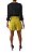 Short NV Amarelo com Cinto - Imagem 6