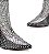 Bota Schutz Preta Strass - Imagem 5